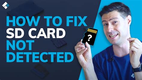 sd card not recognized fix